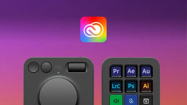 Logitech MX Creative Console Clavier Bluetooth/USB Graphite - visuel 7