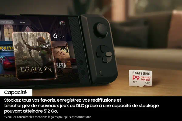 Samsung Carte microSD P9 Express 256 Go - Carte Mémoire - visuel 10