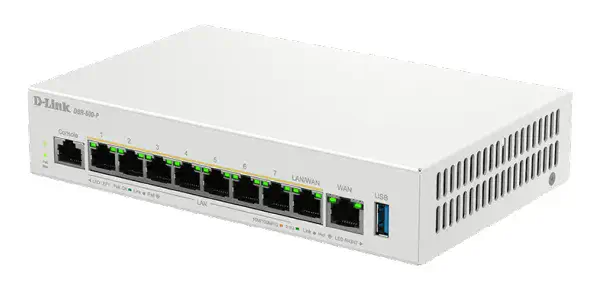 D-Link DBR-600-P/B Routeur connecté 2.5 Gigabit Ethernet Blanc - Switchs et Hubs - visuel 6