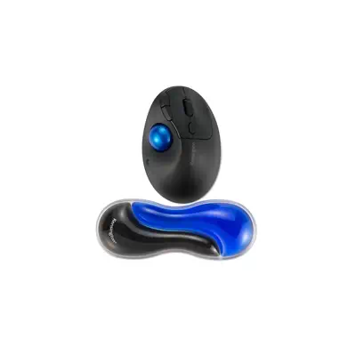 Repose-poignet Slim Duo Gel pour souris/trackball - Bleu - Kensington - Accessoire Divers - visuel 2