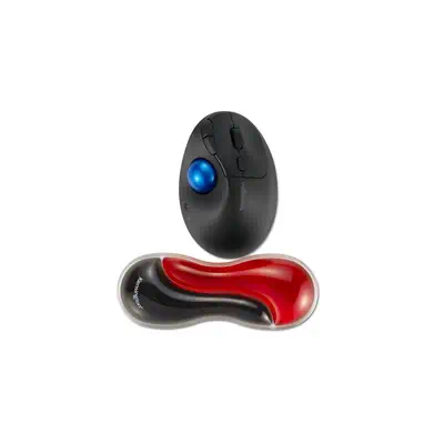Repose-poignet Slim Duo Gel pour souris/trackball - Rouge - Kensington - Accessoire Divers - visuel 3
