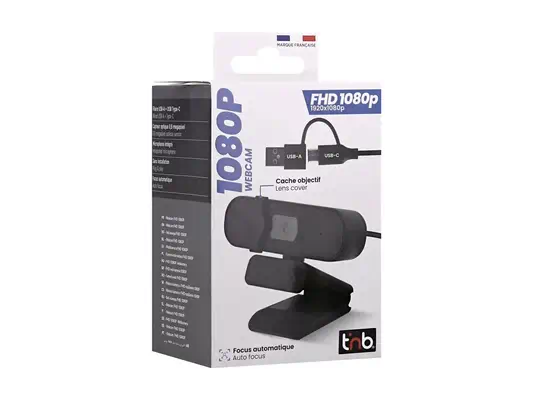TNB FHD 1080p Webcam - PureView Plus - black - T'NB - visuel 3