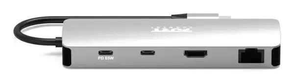 Port Designs 900164 station d'accueil Avec fil USB 3.2 Gen 1 (3.1 Gen 1) Type-C Acier inoxydable - Station d'accueil pour portable - visuel 2