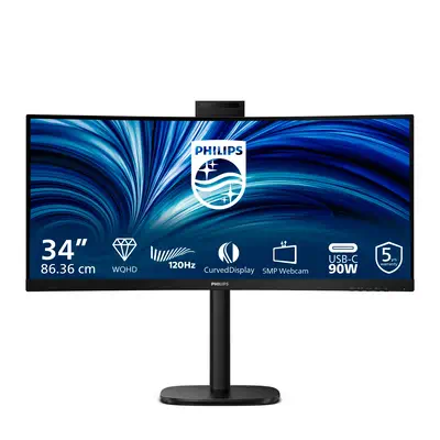 Philips 3000 series 34B2U3600CH/00 écran plat de PC 86,4 cm (34") 3440 x 1440 pixels Wide Quad HD LC - Ecran Ordinateur - visuel 1