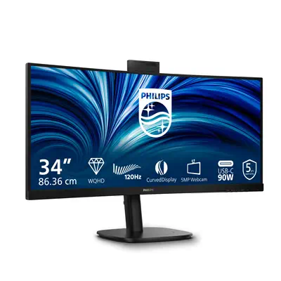 Philips 3000 series 34B2U3600CH/00 écran plat de PC 86,4 cm (34") 3440 x 1440 pixels Wide Quad HD LC - Ecran Ordinateur - visuel 2