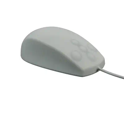 MP2B99AZZZZSS269W - Souris optique étanche silicone - Blanc - MCL - Clavier - visuel 6