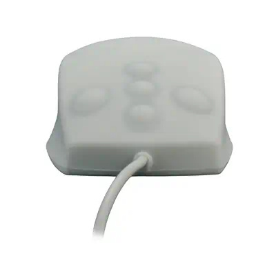 MP2B99AZZZZSS269W - Souris optique étanche silicone - Blanc - MCL - Clavier - visuel 3