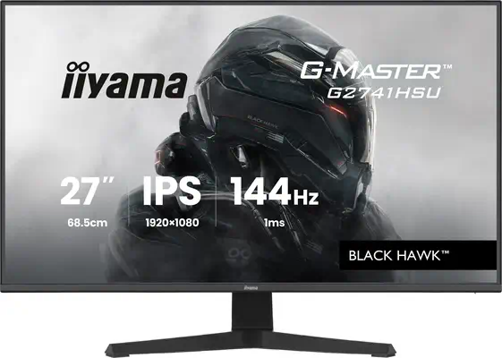 iiyama G-MASTER G2741HSU-B1 écran plat de PC 68,6 cm (27") 1920 x 1080 pixels Full HD Noir - Ecran Ordinateur - visuel 1