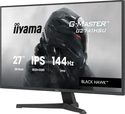 iiyama G-MASTER G2741HSU-B1 écran plat de PC 68,6 cm (27") 1920 x 1080 pixels Full HD Noir - Ecran Ordinateur - visuel 2