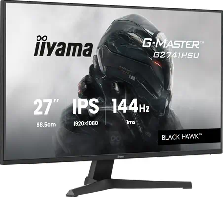 iiyama G-MASTER G2741HSU-B1 écran plat de PC 68,6 cm (27") 1920 x 1080 pixels Full HD Noir - Ecran Ordinateur - visuel 3