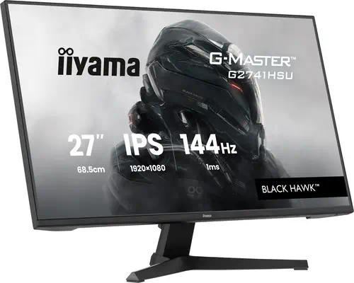 iiyama G-MASTER G2741HSU-B1 écran plat de PC 68,6 cm (27") 1920 x 1080 pixels Full HD Noir - Ecran Ordinateur - visuel 4