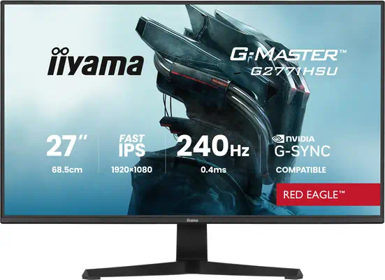 iiyama G-MASTER G2771HSU-B1 écran plat de PC 68,6 cm (27") 1920 x 1080 pixels Full HD Noir - Ecran Ordinateur - visuel 1