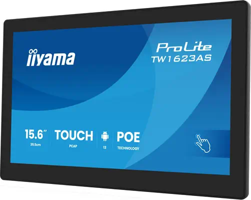 iiyama TW1623AS-B3P écran plat de PC 39,6 cm (15.6") 1920 x 1080 pixels Full HD LED Écran tactile No - Ecran Ordinateur - visuel 3