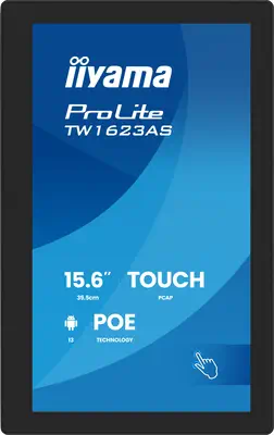 iiyama TW1623AS-B3P écran plat de PC 39,6 cm (15.6") 1920 x 1080 pixels Full HD LED Écran tactile No - Ecran Ordinateur - visuel 4