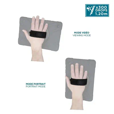 Mobilis 072008 étui pour tablette 27,9 cm (11") Housse Noir - Etui et Housse - visuel 7