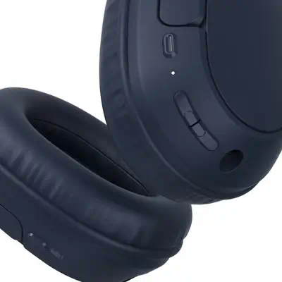 Belkin AUD009HQBL casque Casques Sans fil Arceau Appels/Musique USB Type-C Bluetooth Bleu - Casque Micro - visuel 3
