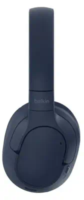 Belkin AUD009HQBL casque Casques Sans fil Arceau Appels/Musique USB Type-C Bluetooth Bleu - Casque Micro - visuel 2