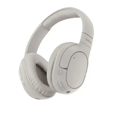 Belkin AUD009HQSA casque Casques Sans fil Arceau Appels/Musique USB Type-C Bluetooth Sable - Casque Micro - visuel 1