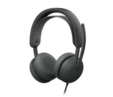 Logitech 981-001618 casque Avec fil Arceau Appels/Musique USB Type-C / USB Type-A Graphite - Casque Micro - visuel 1