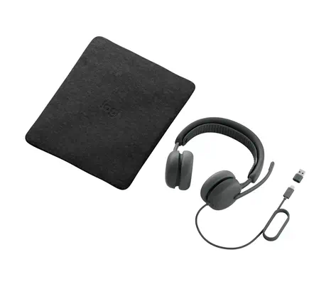Logitech 981-001618 casque Avec fil Arceau Appels/Musique USB Type-C / USB Type-A Graphite - Casque Micro - visuel 2