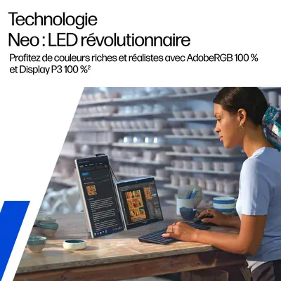 Écran portable HP Series 5 Pro 14 pouces WQXGA – HP 514pn - Ecran Ordinateur - visuel 9