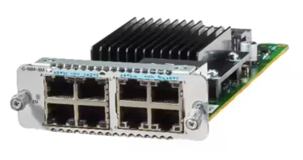 Cisco C-NIM-8M= module de commutation réseau 2.5 Gigabit Ethernet, Gigabit Ethernet, Fast Ethernet - Switchs et Hubs - visuel 1