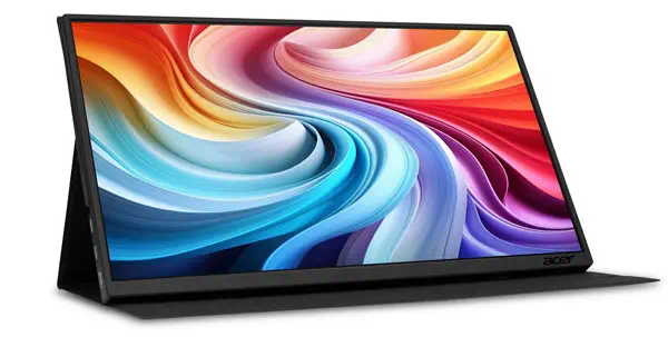 Acer PM161QT Moniteur portable Noir 39,6 cm (15.6") LCD 1920 x 1080 pixels - Ecran Ordinateur - visuel 4