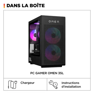 OMEN 35L Gaming Desktop GT16-1007nf PC - HP - Unité Centrale - visuel 3