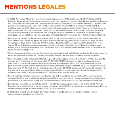 OMEN 35L Gaming Desktop GT16-1012nf PC - HP - Unité Centrale - visuel 8