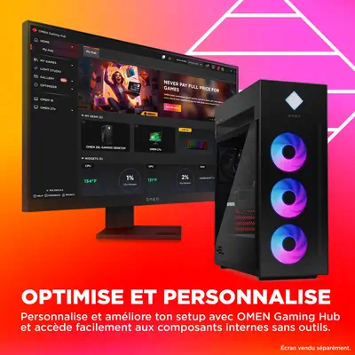 OMEN by HP 45L Gaming Desktop GT22-3066nf - Unité Centrale - visuel 7