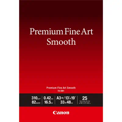 Papier A3 Plus beaux-arts lisse Premium FA-SM1 - 25 feuilles - Canon - visuel 1