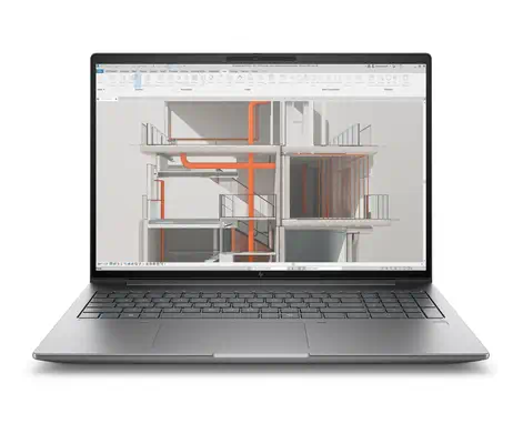 HP Zbook X G1i Intel Core Ultra 9 285H Station de travail mobile 40,6 cm (16") WUXGA 32 Go DDR5-SDRA - Station de Travail Mobile - visuel 1