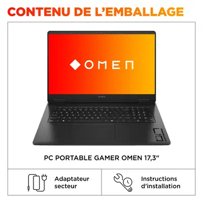 OMEN Gaming Laptop 17-db1035nf - HP - PC Portable - visuel 6