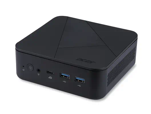 Acer Veriton N VN1502G-13N0U Intel® N N150 0 Go DDR4-SDRAM Mini PC Noir - Barebone - visuel 3