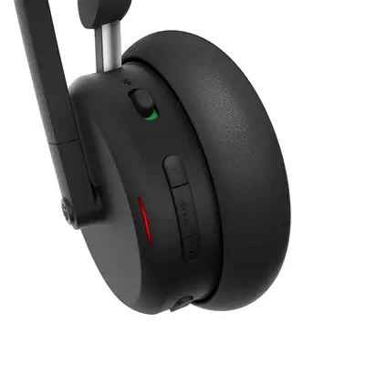 Lenovo 6550 Casque Sans fil Arceau Bureau/Centre d'appels USB Type-C Bluetooth Noir - Casque Micro - visuel 10