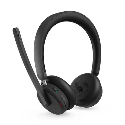 Lenovo ANC Headset 6550 Casque Sans fil Arceau Bureau/Centre d'appels USB Type-C Bluetooth Noir - Casque Micro - visuel 2