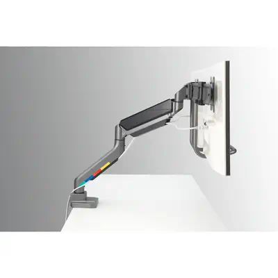 Bras double écran SmartFit avec traverse et poignée - Kensington - Accessoire ENI, TBI et VPI - visuel 4