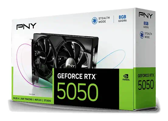 PNY GeForce RTX 5050 NVIDIA 8 Go GDDR6 - Carte graphique - visuel 9