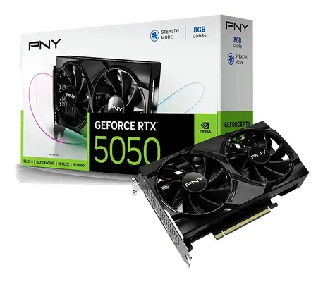PNY GeForce RTX 5050 NVIDIA 8 Go GDDR6 - Carte graphique - visuel 10