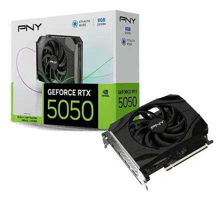 PNY GeForce RTX 5050 NVIDIA 8 Go GDDR6 - Carte graphique - visuel 10