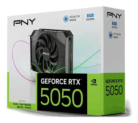 PNY GeForce RTX 5050 NVIDIA 8 Go GDDR6 - Carte graphique - visuel 9