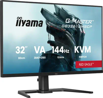 iiyama G-MASTER GB3261UHSCP-B1 écran plat de PC 80 cm (31.5") 3840 x 2160 pixels 4K Ultra HD LED Noi - Ecran Ordinateur - visuel 3