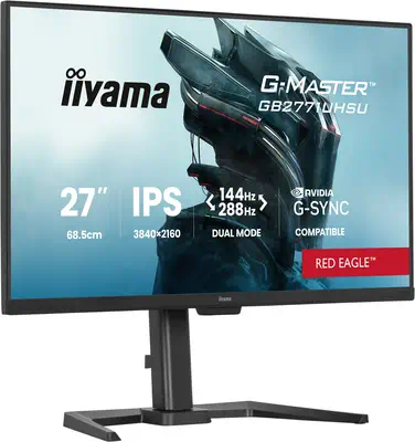 iiyama G-MASTER GB2771UHSU-B1 écran plat de PC 68,6 cm (27") 3840 x 2160 pixels 4K Ultra HD LED Noir - Ecran Ordinateur - visuel 3