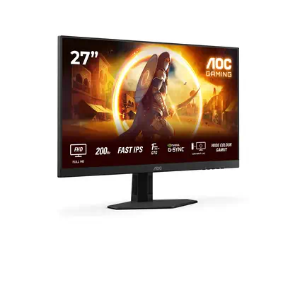 AOC G4 27G4HRE écran plat de PC 68,6 cm (27") 1920 x 1080 pixels Full HD LED Noir, Rouge - Ecran Ordinateur - visuel 2