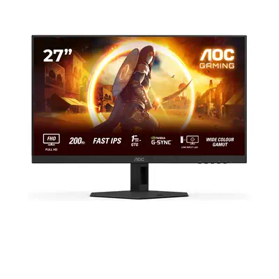AOC G4 27G4HRE écran plat de PC 68,6 cm (27") 1920 x 1080 pixels Full HD LED Noir, Rouge - Ecran Ordinateur - visuel 1