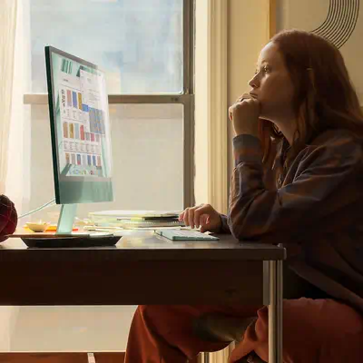 iMac 24'' 4.5K M3 (CPU 8/8) 8Go 256Go SSD 2023 Vert - Grade Reconditionné en France Très bon état - Apple - Unité centrale reconditionnée - visuel 4