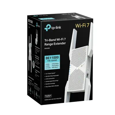 TP-Link BE11000 Émetteur et récepteur réseau Blanc 2500 Mbit/s - Switchs et Hubs - visuel 6