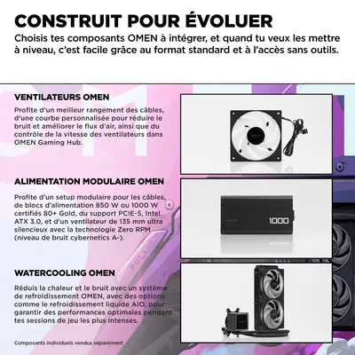 OMEN 35L Gaming Desktop GT16-1006nf PC - HP - Unité Centrale - visuel 4