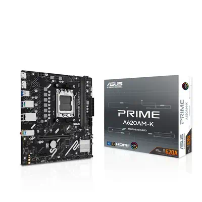 ASUS PRIME A620AM-K AMD A620A Emplacement AM5 micro ATX - Asus - Carte mère - visuel 5