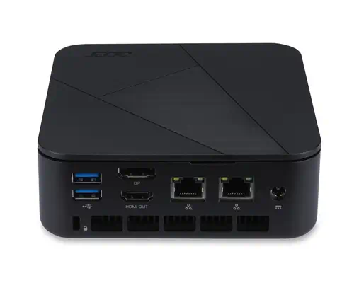 Acer Veriton NUC N1502G-13U5U Taille pc 0.73l Noir 120U - Barebone - visuel 4